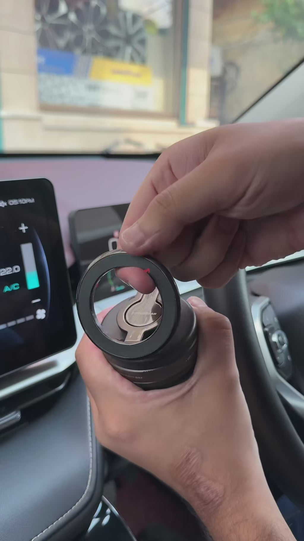 SOPORTE MAGNETICO PARA CELULARES 360°